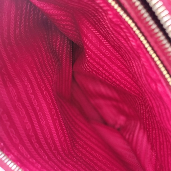 Prada Saffiano Hot Pink Purse AUTHENTIC - Picture 16 of 16